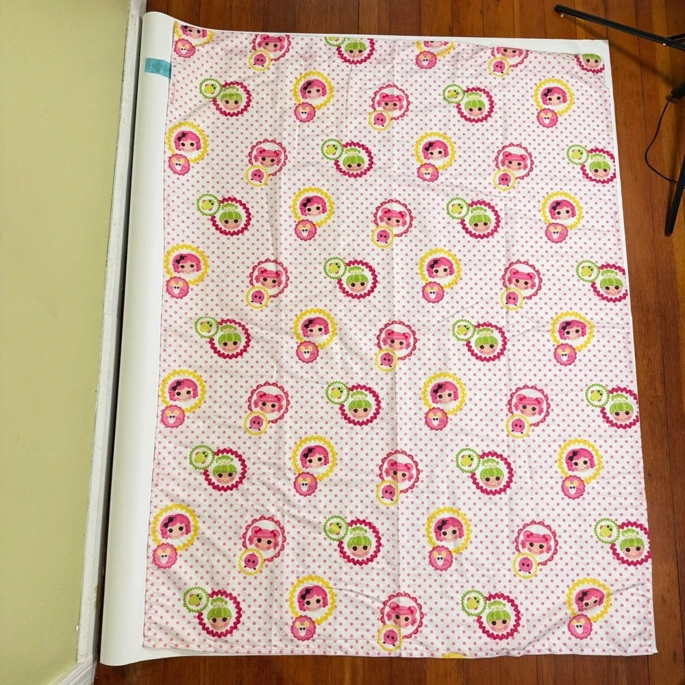 Lalaloopsy Comforter top Sheet Set sew cute Toddler Quilted Microfiber colorful